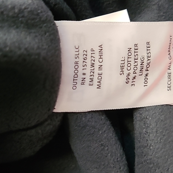 EDDIE BAUER MENS LINED SHIRT JACKET "FOREST NIGHT" GREEN SIZE XL - Picture 12 of 13